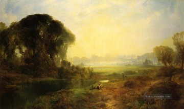 Windsor Castle Landschaft Thomas Moran Ölgemälde